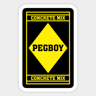 90s Pegboy Band Sticker